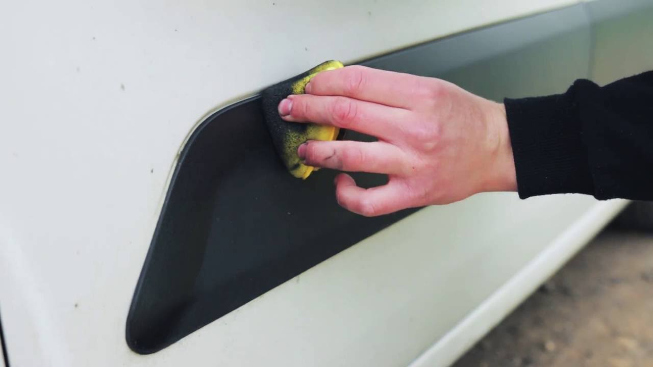 BClean Car Cosmetics Bumpers Black & Trim YouTube