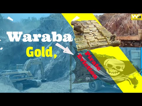 Gold mining news today, Waraba Gold, behind the scenes in mining with old gold.