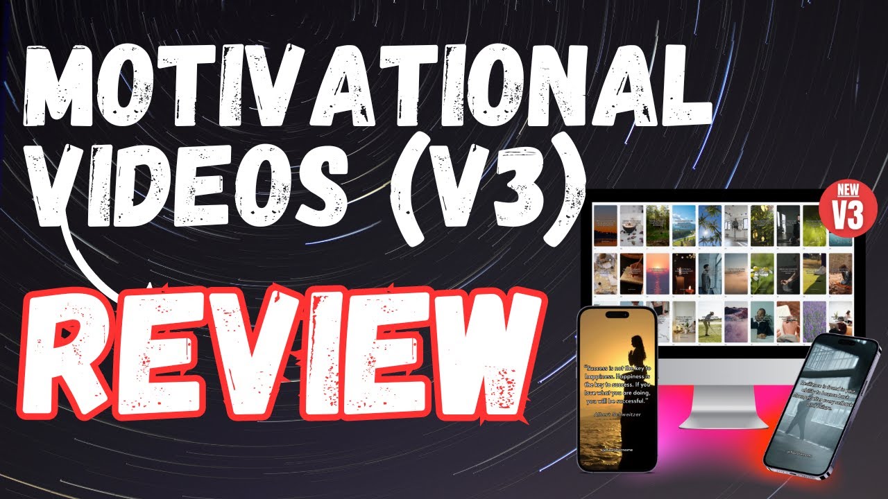 Motivational Videos V3 REVIEW| 300 Motivational Viral Videos For TikTok ...