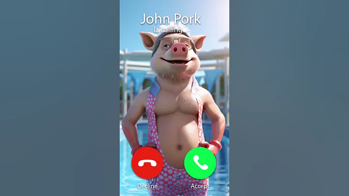 John Pork is Calling! 🐷 Creepy! #shorts #johnpork #johnporkiscalling #creepy #creepypasta #cursed