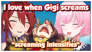 Calli and Liz Love It Whenever Gigi Just Randomly Screams So Hard