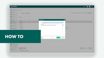 How to edit a list item in SuperOffice CRM
