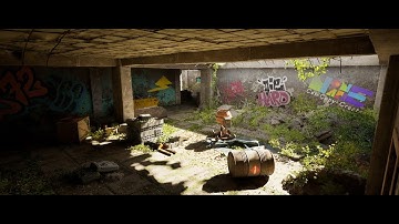 Abandoned Industry - Unreal Engine 5 , Blender , Substance 3D Painter
