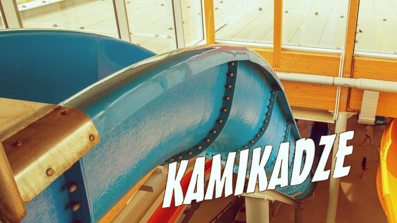 Kamikadze /// Aquapark - Aqualand Moravia (HD) / Very Fast Slide