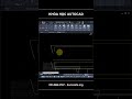 Cách nối 2 đoạn thẳng bằng lệnh Fillet trong AutoCAD #autocad #hoccokhi