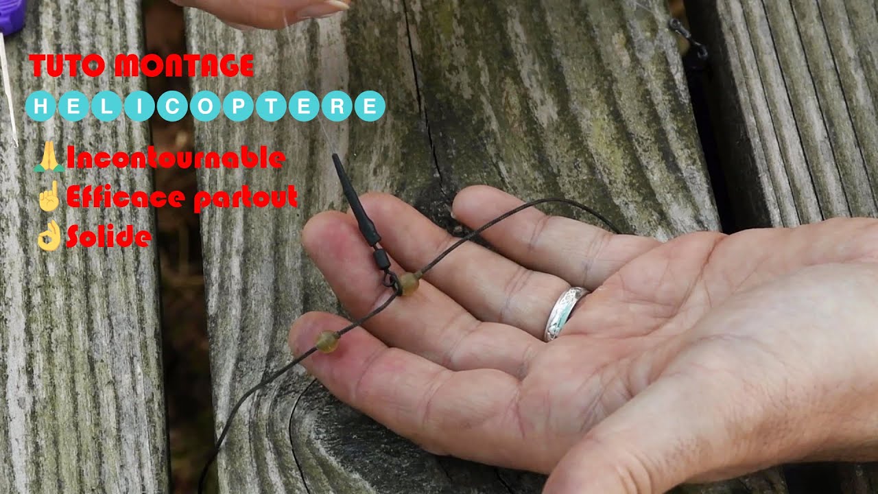 La minute Carpe : le montage hélicoptère