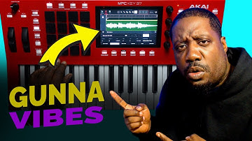 You Won’t Believe This MELODIC TRAP Beat I Made For Gunna! (MPC Key 37 Cookup)