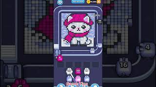 Pixel Flow level 824 Solution Walkthrough screenshot 3