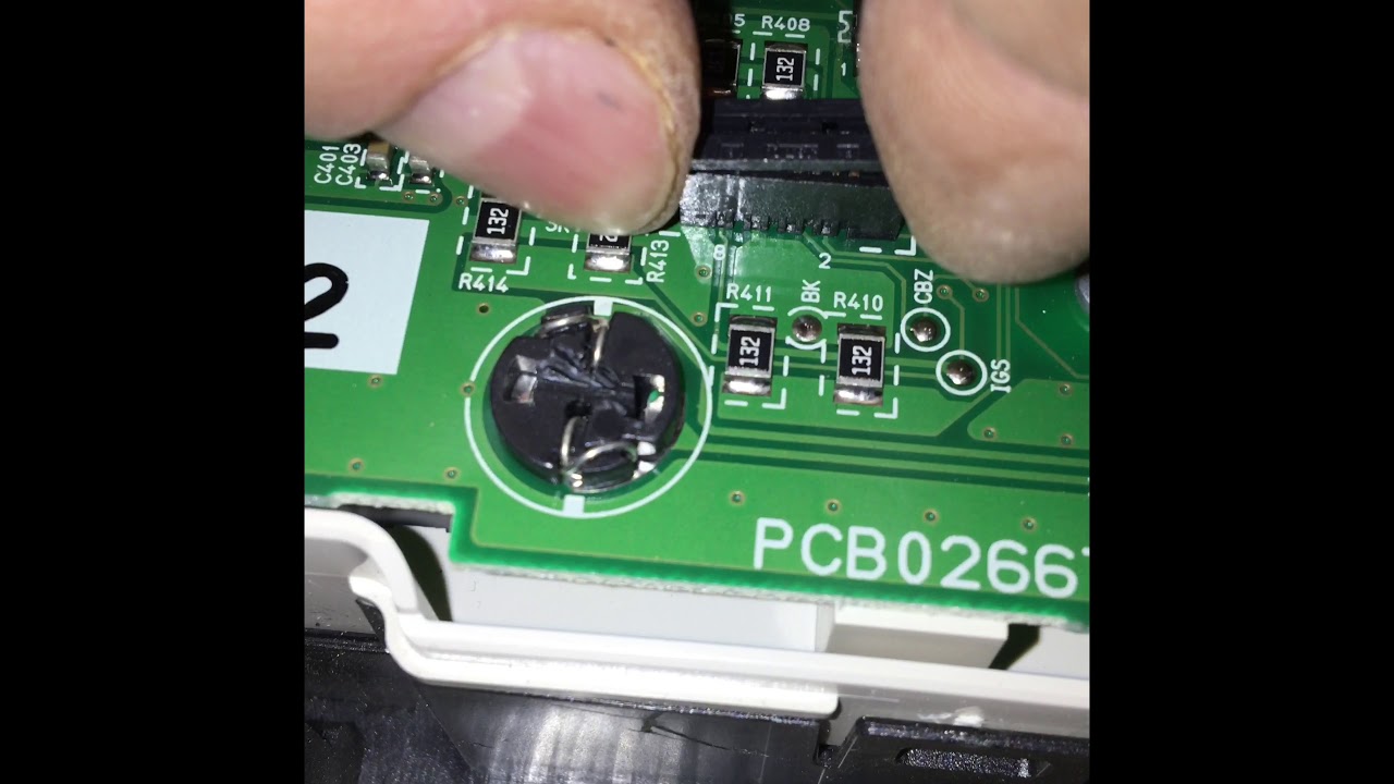 Замена подсветки кнопок тойота альфард на диодную!!! - YouTube