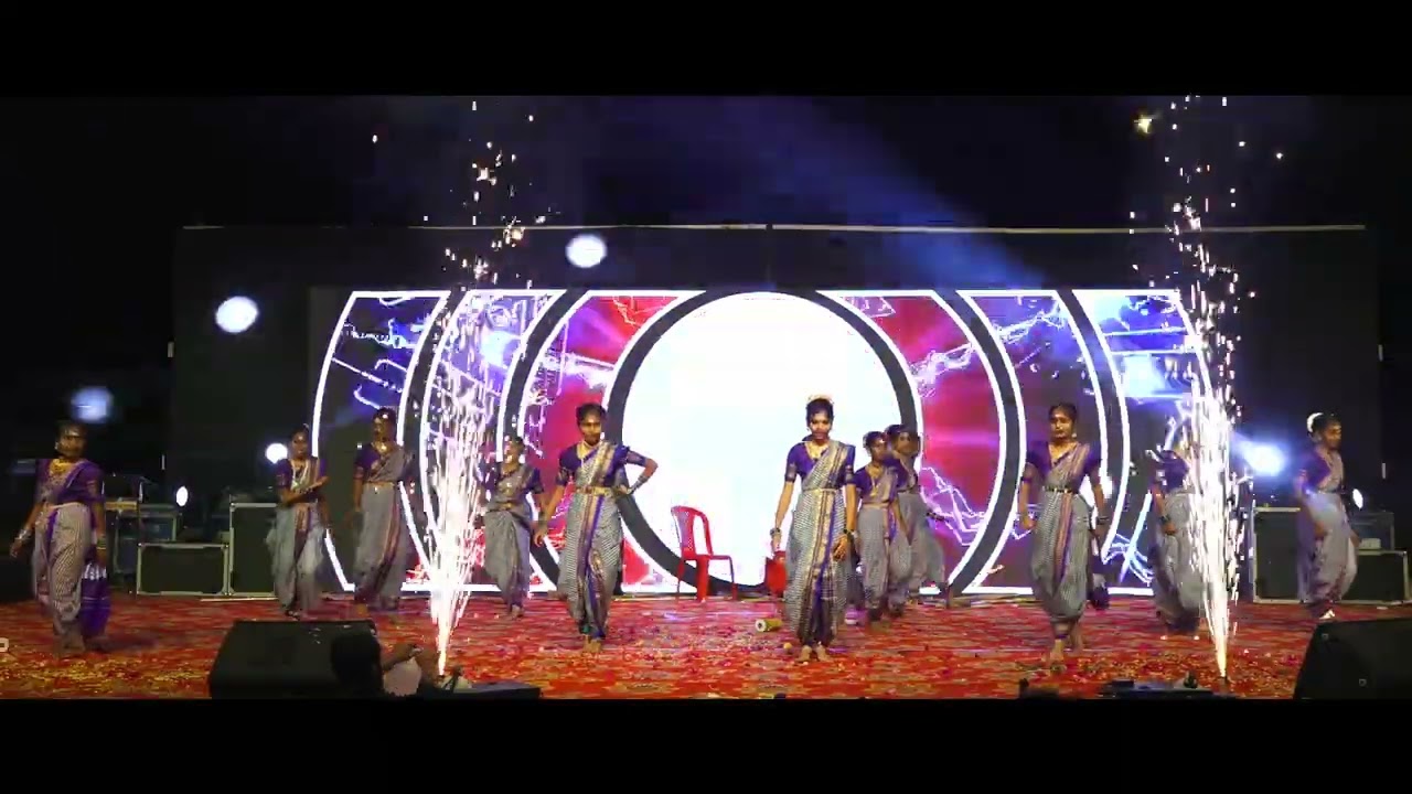 8th Girls  GEMS  ANNUAL DAY  2026  8th  STD     STUDENTS  DANCE  IN GURUKUL  USTAV