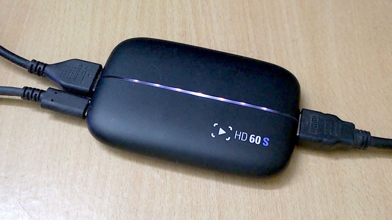 Elgato Game Capture HD60 S - Stream, Record 1080p 60 FPS 