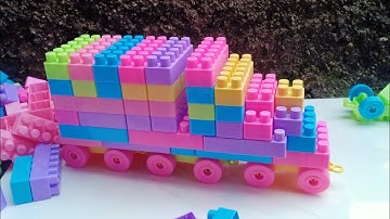 Satisfying ASMR: Building a DIY Lego Bus - A Relaxing Game #lego #legotruck #mobillego