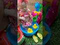 A mini bebê reborn de silicone Sara brincou na piscininha #diariodeamorreborn #rebornbabydoll #doll