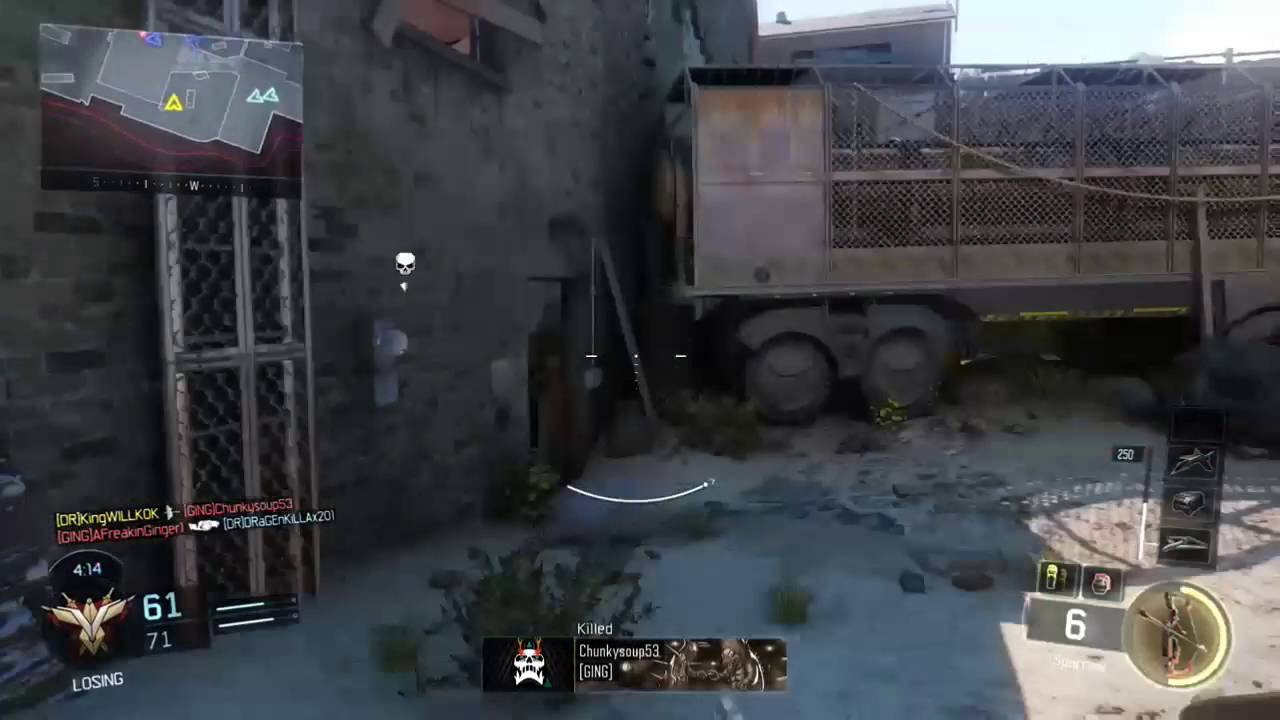 cod having fun with the arrows - YouTube