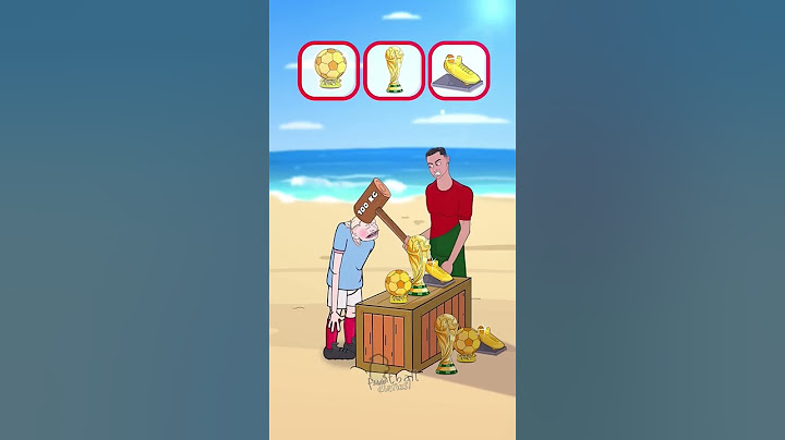 Ronaldo playing with Messi and...رونالدو يلعب مع ميسي #footballmemes