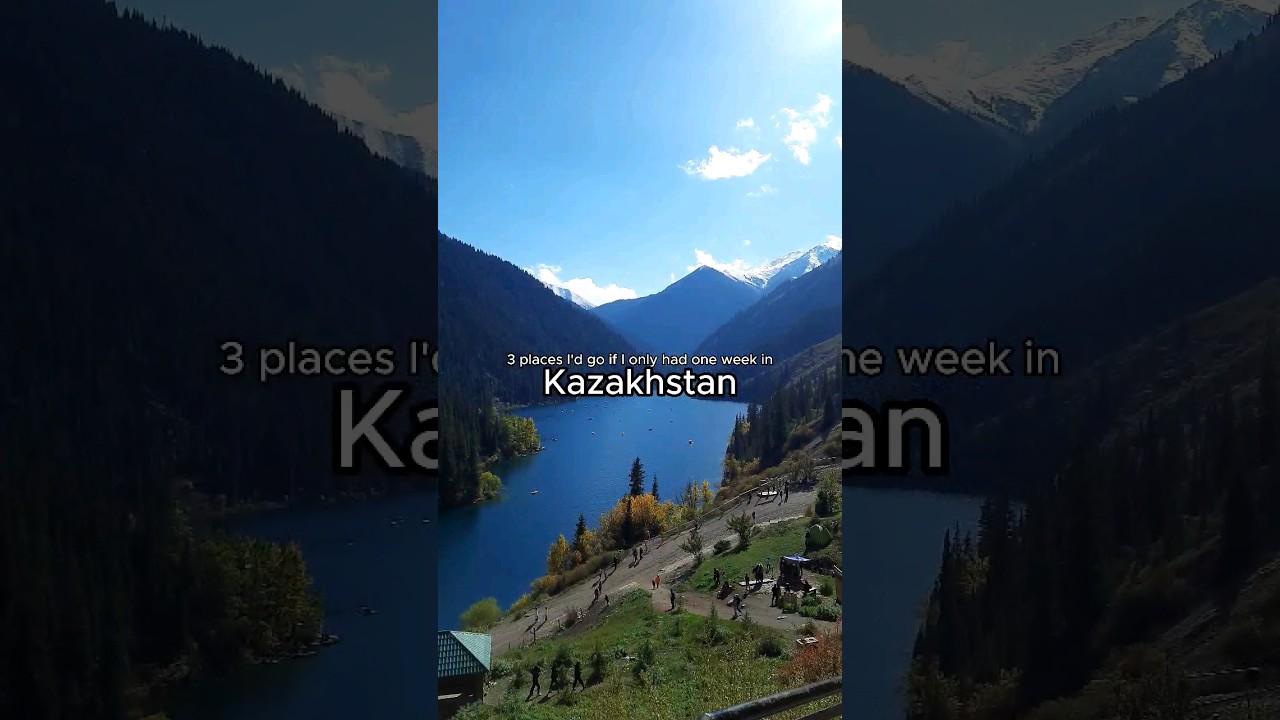 3 Must Visit Places in Kazakhstan 🇰🇿