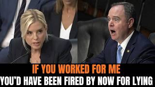 Adam Schiff LOSES CONTROL After Pam Bondi FIRES BACK in Explosive Hearing | Trump DOJ Showdown