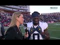 Sherrone Moore on Michigan defeating Maryland to become the first program in CFB to reach 1,000 wins