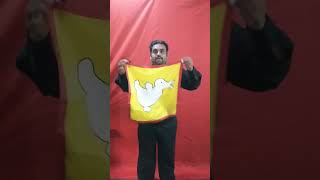 Duck To Rabbit Silk Magic Trick #magic #reels #magician #tricks #viralvideo #viral #revealed #shorts