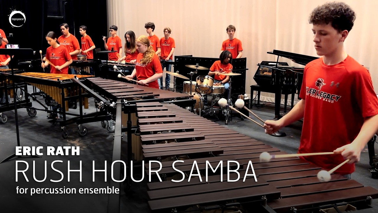 Rush Hour Samba (Eric Rath) – Percussion Ensemble