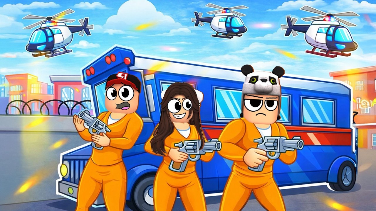 GTA 5'te Hapishane Soygunundan Kaçtık.. (Heronpuppy GTA 5)