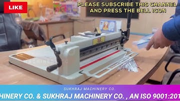 Manual Paper Cutting Machine Price in India I Best A3+ Size Rim Cutter Machine in India 🤙#9814312452