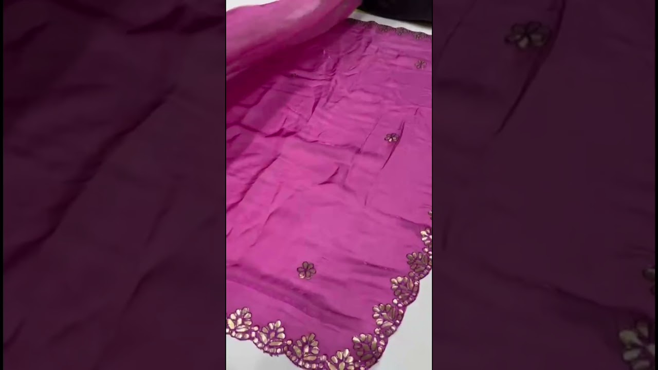 Wedding Season Special Gotapatti Designer Saree