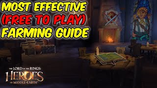 LoTR: Heroes of Middle Earth Farming Guide (Free To Play)