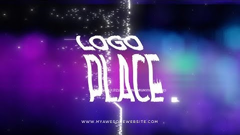 Glitch Bokeh Logo Intro Final Cut Pro Templates