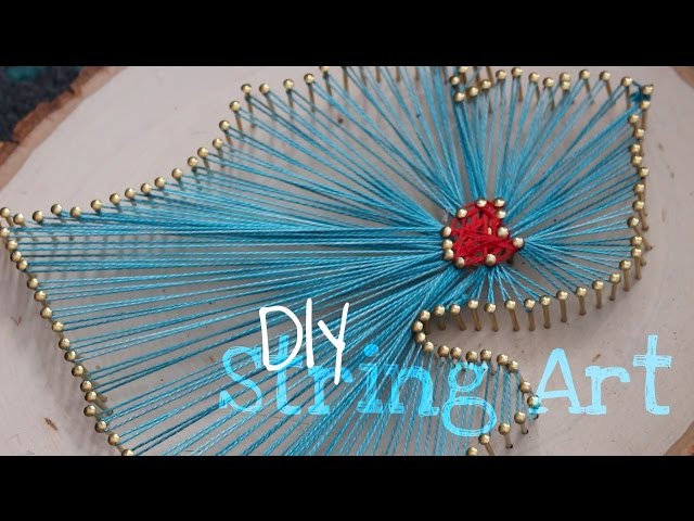 You Should Totally: Make DIY State String Art - Design Crush