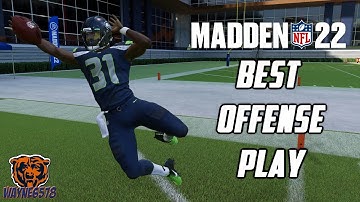 BEST OFFENSE PLAY MADDEN 22 - SCORE EASY ONE PLAY TOUCHDOWN MADDEN 22 - NO DEFENSE CAN STOP THIS!🔥💥