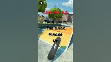 touchgrind skate 2 impossible trick😱😱😎😎