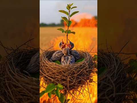 Allah Tala Ne parindon ko bacha liya#india #ytshorts #shortvideos #islamicprayer #islamic #trending