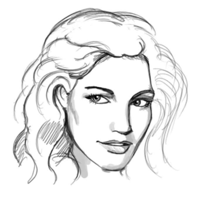 How to learn to draw human faces? - YouTube