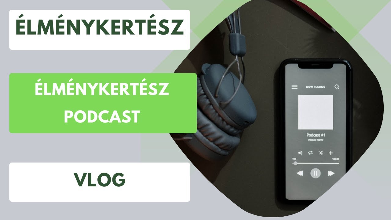 Indul az Élménykertész podcast!🔈🎙️