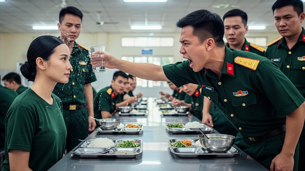 Nữ Quân Nhân Bị Lăng Mạ Hắt Nước Vào Khay Cơm, Không Ai Ngờ Cô Là Thiếu Tướng Tư Lệnh Sư Đoàn