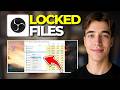 How To Fix OBS Files Being Used By Applications In Windows | Tutorial 2026