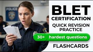 2026 NC BLET Exam Quick Revision Pass Your North Carolina Law Enforcement State Board Now