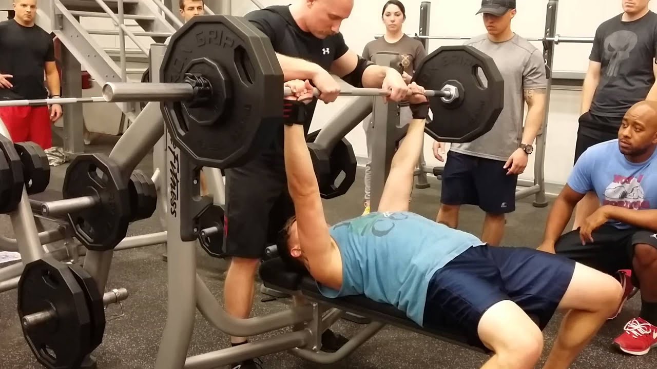 Power lifting competition benching 235 YouTube