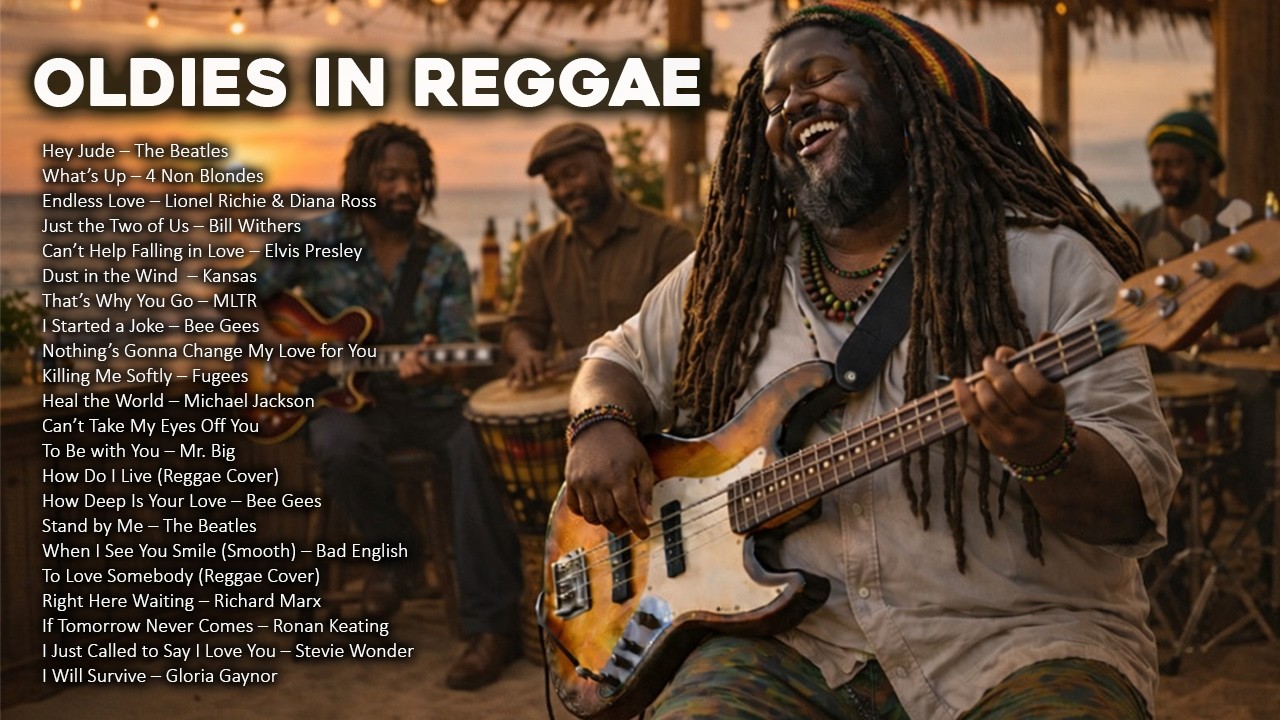 OLDIES IN REGGAE | Relaxing & Calm Smooth Island Covers
