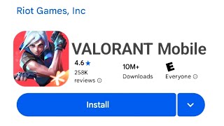 تحميل وتثبيت لعبة Valorant Mobile الآن قبل الجميع‼️🤯أسرعو.....🏃‍♂️✅️