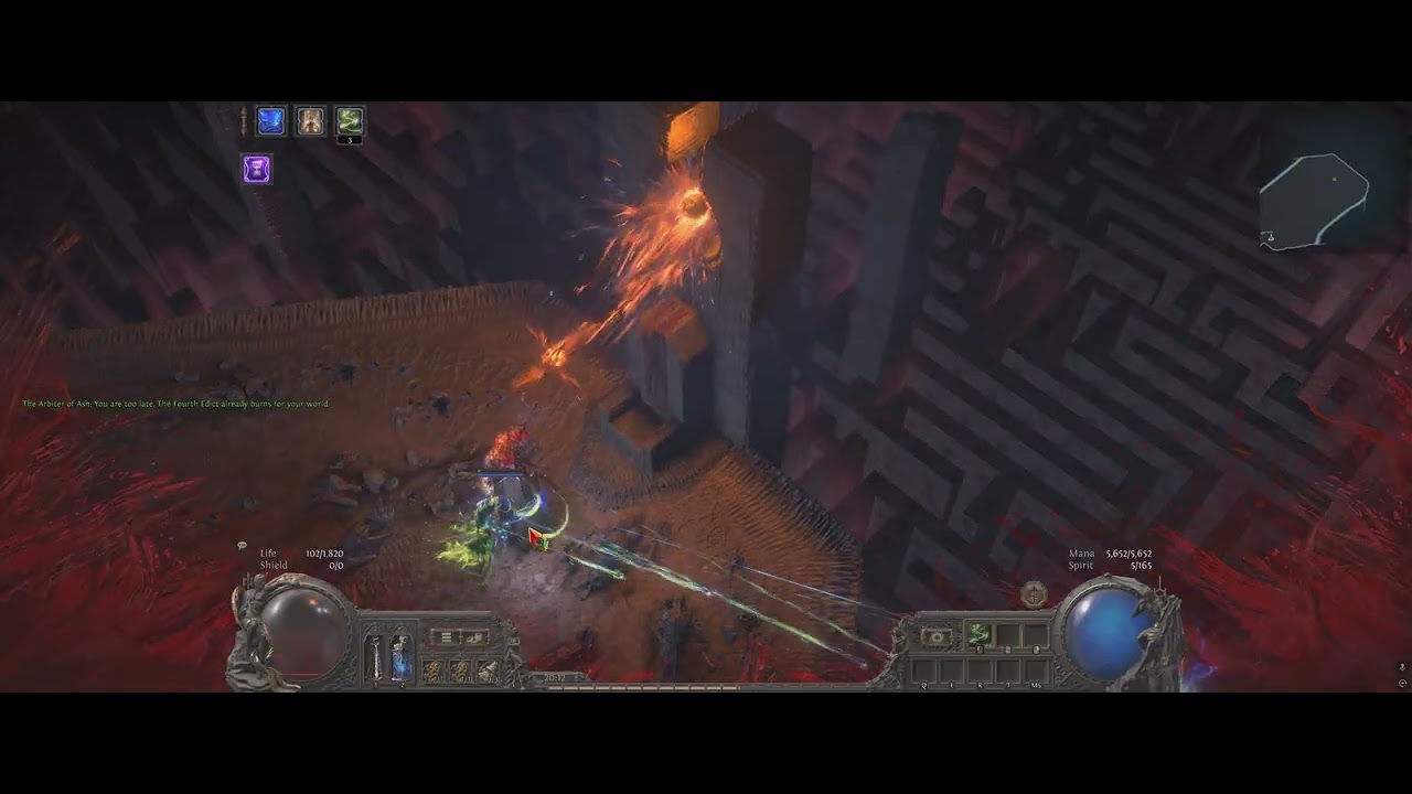 POE 2 0.4 - His Scattering Calamity Titan - Uber Arbiter