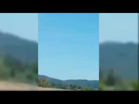 RAW Video of the 2 fighter planes crash incident
