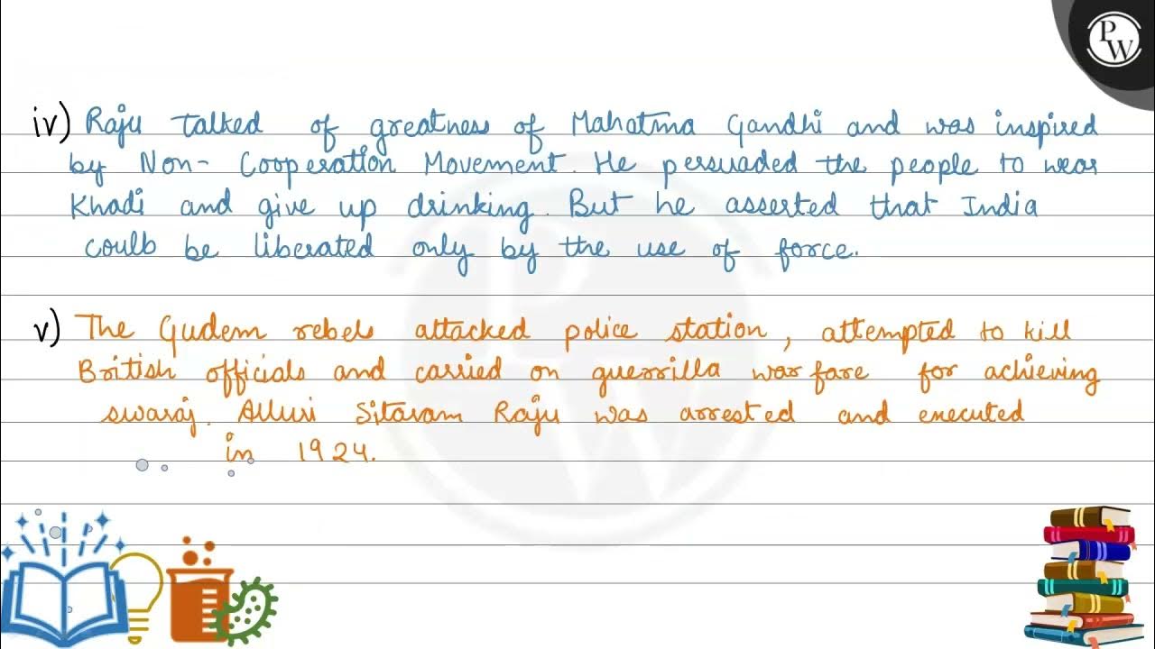 Analyse any four features of gudem rebellion of andhra pradesh iv or explain the main features 