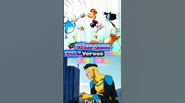 Cartoon vs video game pt 19 #edit #1v1