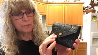 Louis Vuitton Victorine Wallet In Empreinte Leather: Perfect For All My  Bags - YouTube