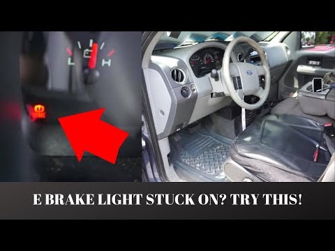 How To Fix The Emergency Brake Light on a 2006 Ford F150