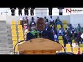 Discours du prsident de union de comores azali assoumani pour la crmonie dinvestiture