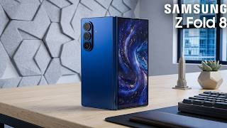 Galaxy Z Fold 8 LEAKED! Crease FINALLY GONE? Wider Display, 5000mAh Battery &amp; 200MP Camera SHOCK!