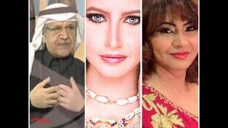 غافل فاضل ل مي العيدان يتكلم عن زوجته الفنانه سميه الخنه ويقول لم أفرضها بأعمالي